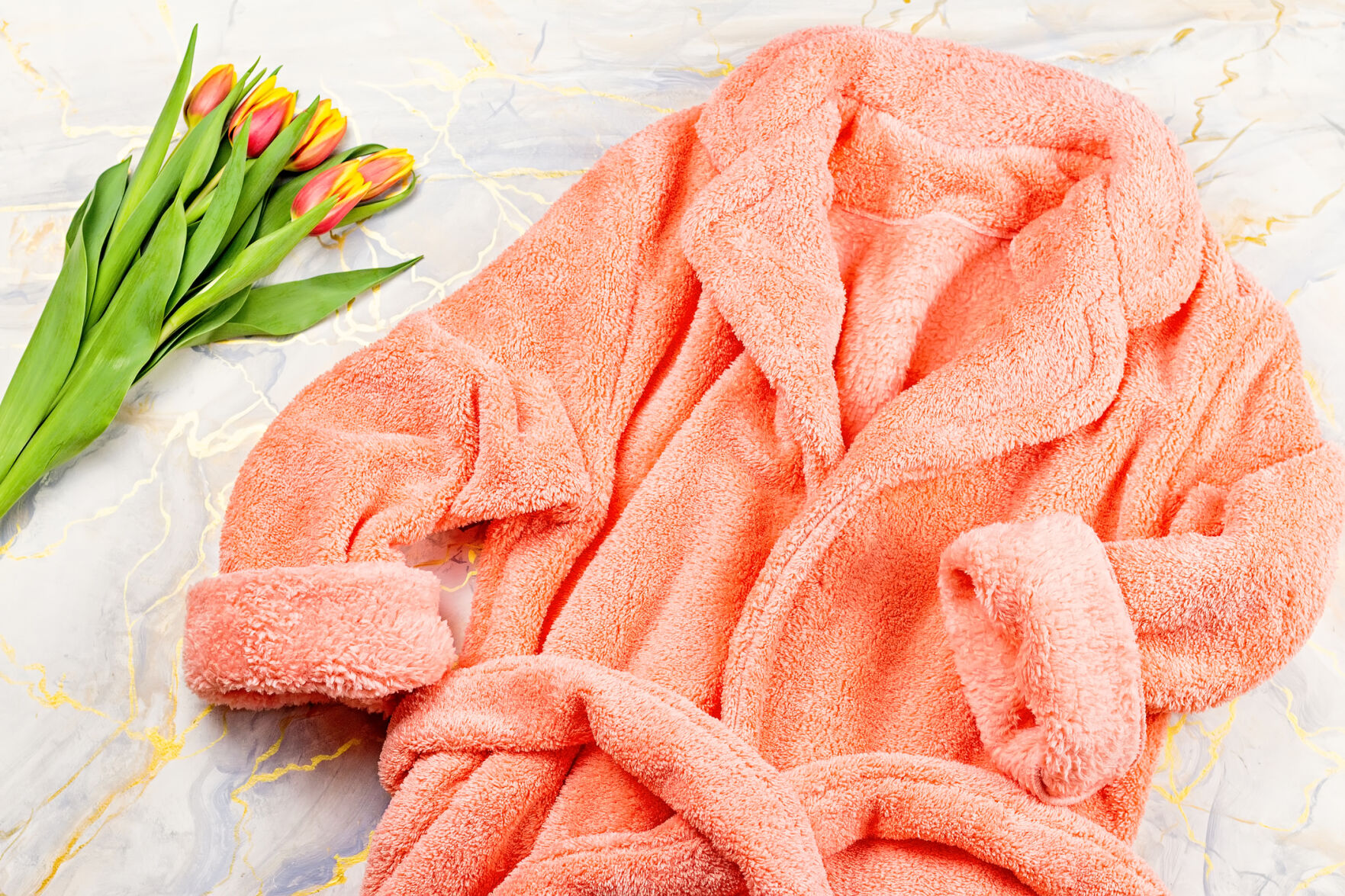 Plush robe
